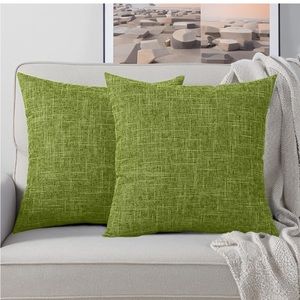 New Slub Linen Pillow Covers Set of 2